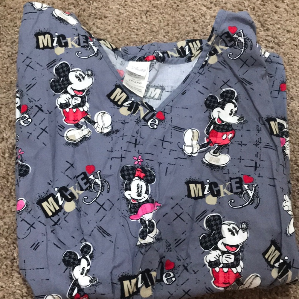 Disney Nursing Scrub Top